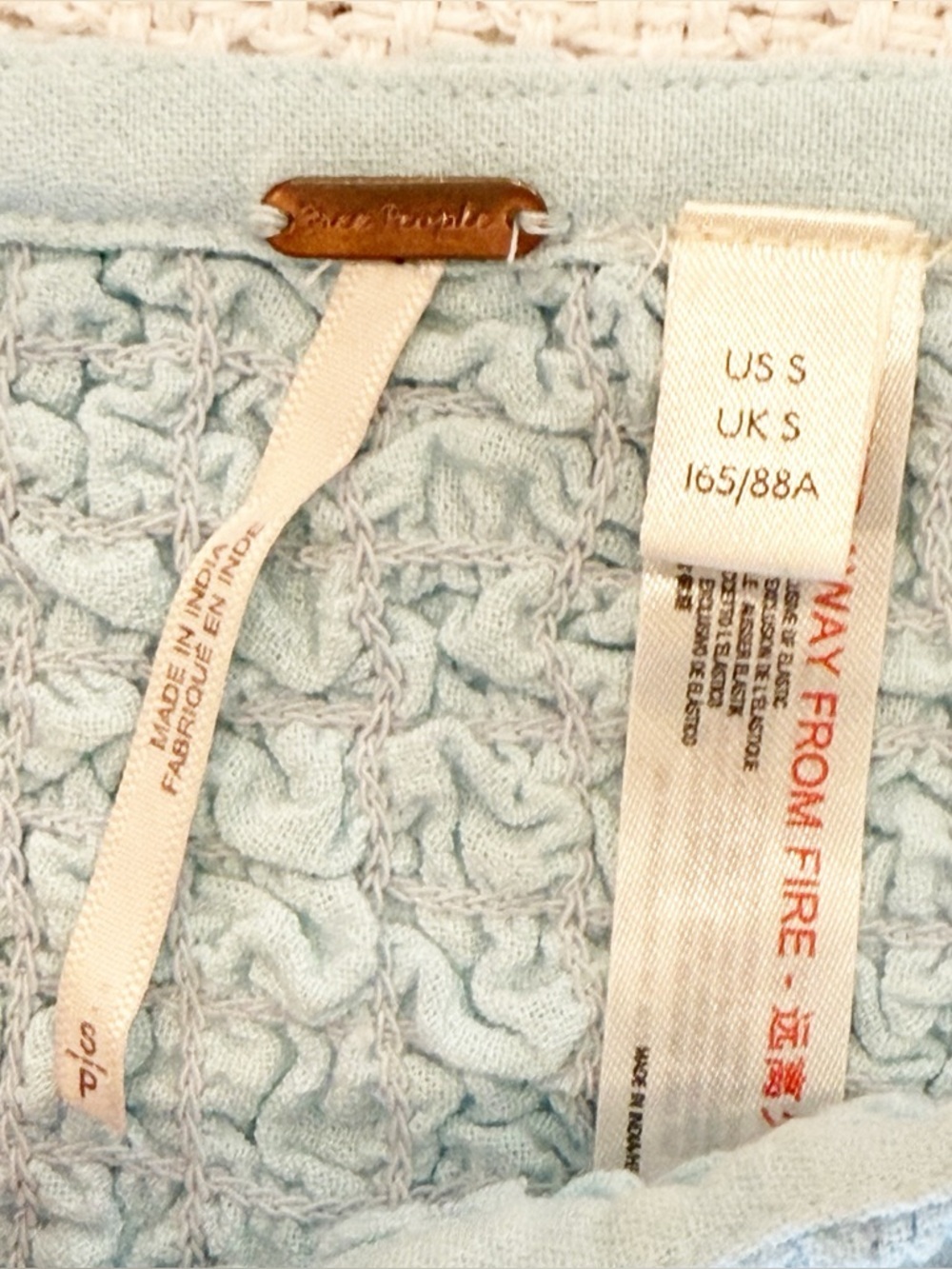 Free People Apple of My Eye Set blue Small - Picture 6 of 14